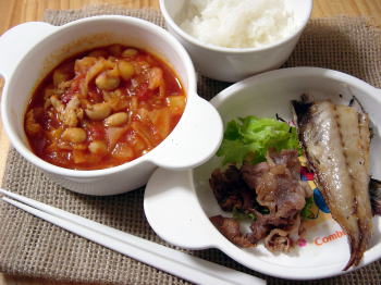 ���q�̔ӂ��� �F :�����Ղ��؂Ƒ哤�̃g�}�g�σX�[�v�@�؃o�����̉��R�V���E�Ă��@�����̊J���@����